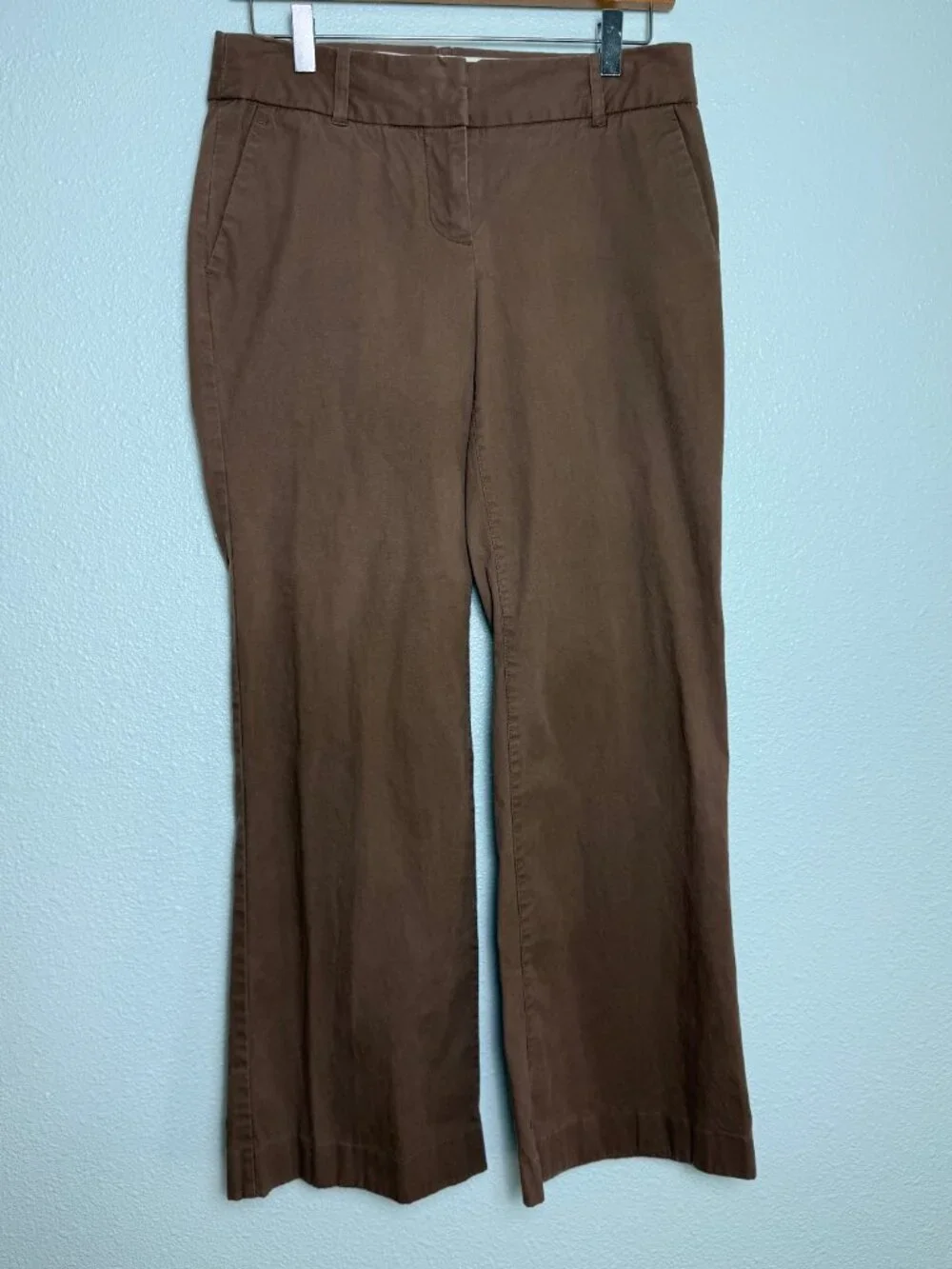 J. Crew Stretch City Fit Wide Leg Trouser Size 4S